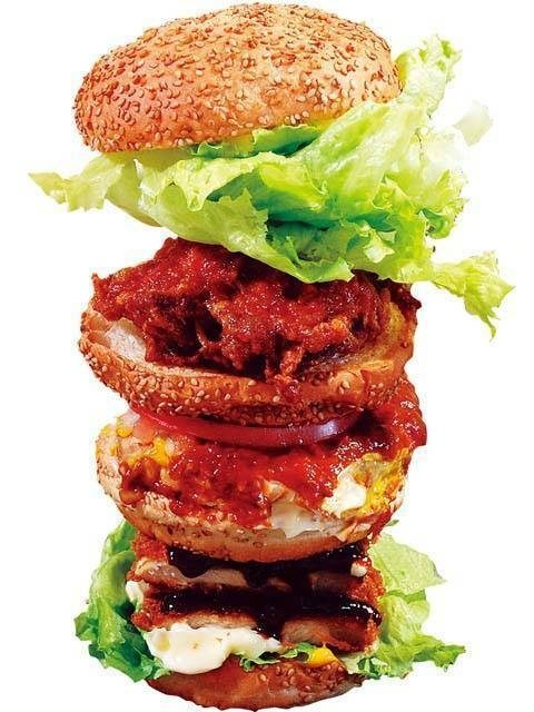 こんなバーガーも人気です!