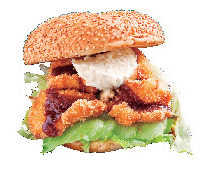 こんなバーガーも人気です!