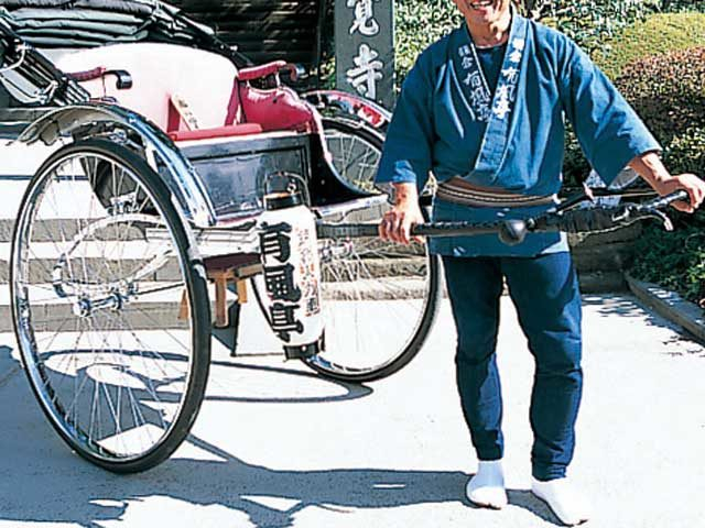 【小町通り&若宮大路×小町体験】人力車体験