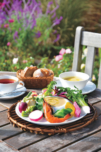 【鎌倉観光×自然②】1 1 : 3 0 庭園を望む洋館でいただくビタミンランチ「石窯ガーデンテラス」