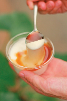 【那覇の栄町市場商店街】できたての手作りジーマーミ豆腐「かのう家」