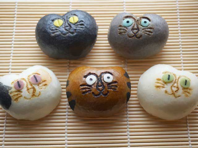 稲豊園の招福猫子まんじゅう