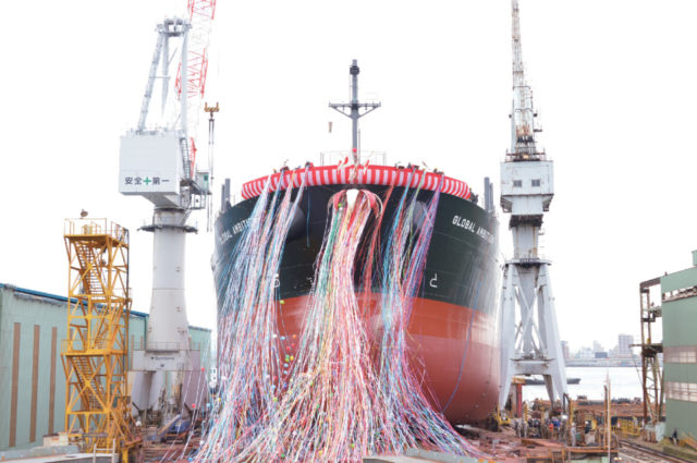 道内最大級の造船所