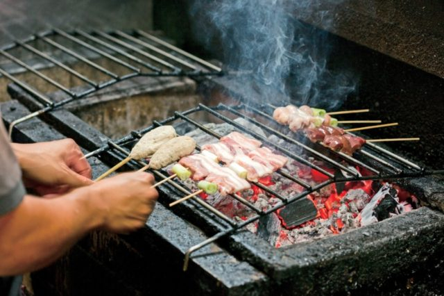 串焼きかいもり