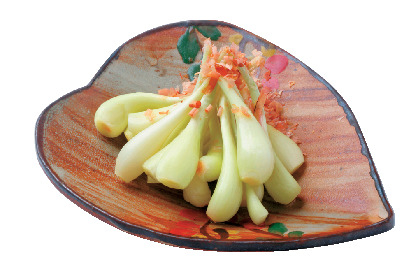 ⑧.ぴりっとした辛みがくせになる 島ラッキョ