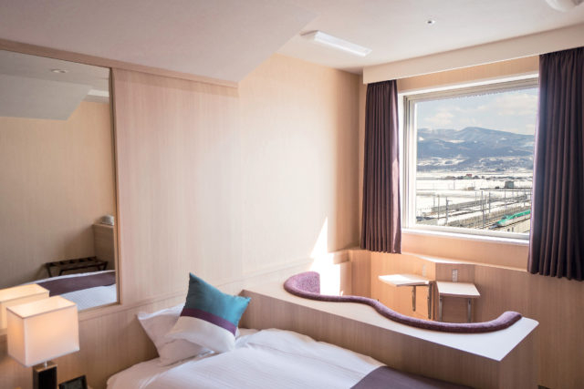 ホテル・ラ・ジェント・プラザ函館北斗のトレインビュールームがオススメ!