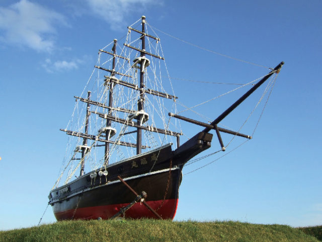 サラキ岬(咸臨丸)