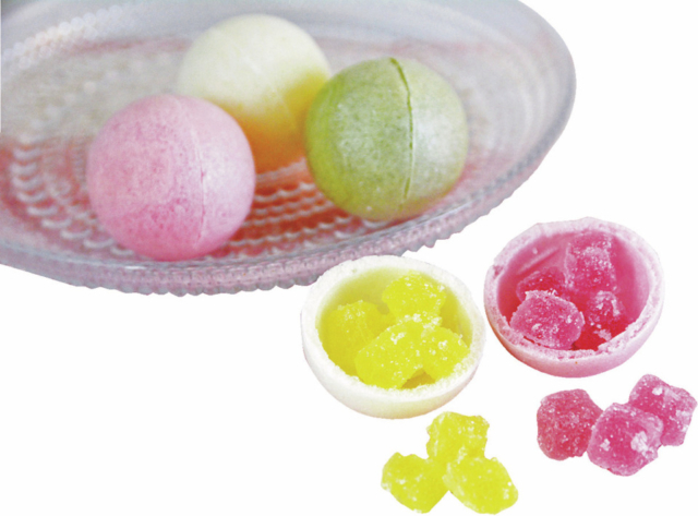 まんまる最中にカラフルゼリー「菓匠 髙木屋 本店」