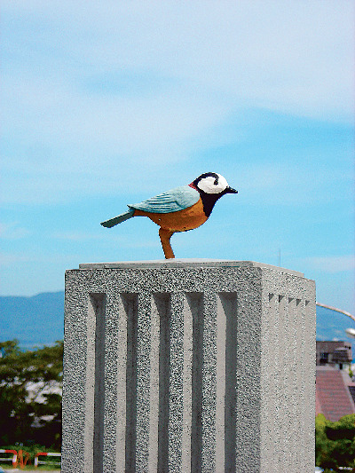 お散歩途中に見つけたアートなオブジェ