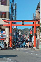 小町通りを散策