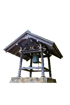 旧八月一日家と鐘撞堂