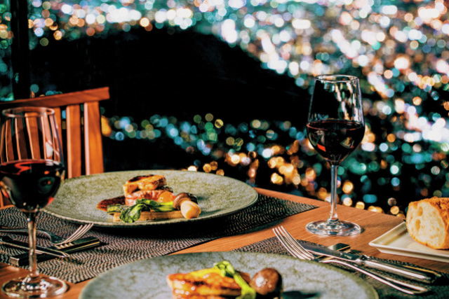 もいわ山山頂展望台のレストラン「THE JEWELS」