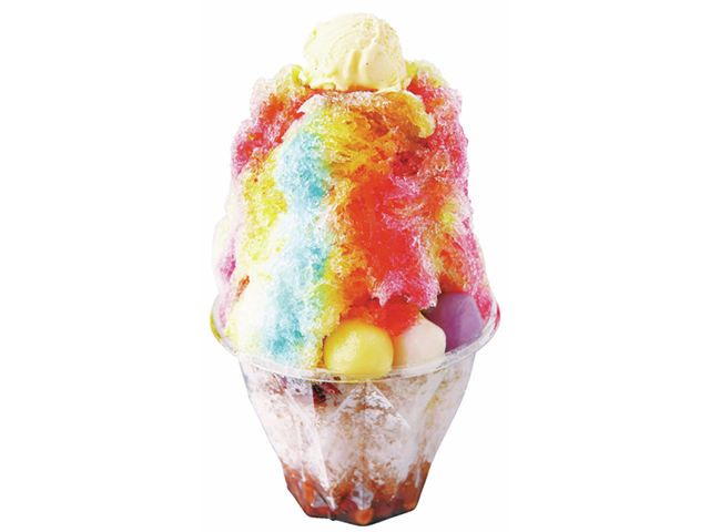 キュートでカラフルなかき氷が名物「琉球菓子処 琉宮 平和通り店」