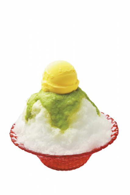 【ずんだスイーツおすすめの店】杜の菓匠 玉澤総本店 一番町店のずんだみつ豆とフラッペ