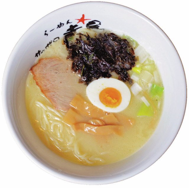 【札幌×塩ラーメン】らーめんサッポロ赤星