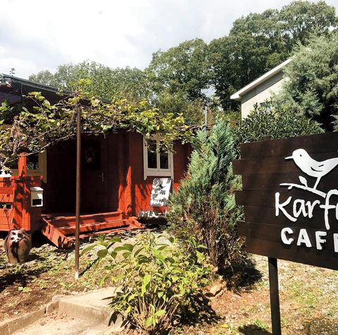 【清里&甲斐大泉×グルメ】森の中の小さなカフェレストラン「cafe Karfa」