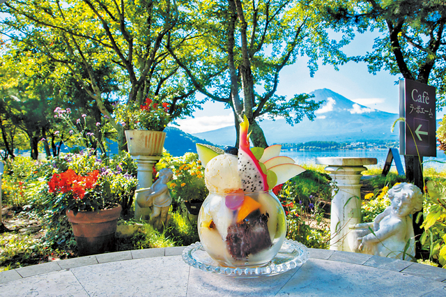 【河口湖×カフェ】カフェ ミミ