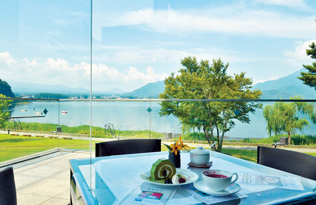 【河口湖×カフェ】CAFE KAWAGUCHIKO VIEW