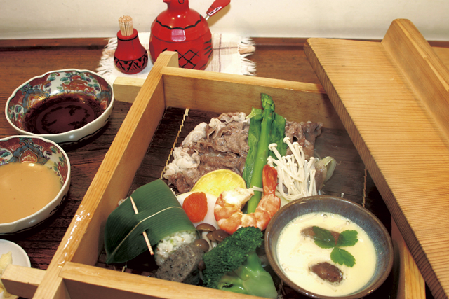 【善光寺×ランチ】門前茶寮 彌生座