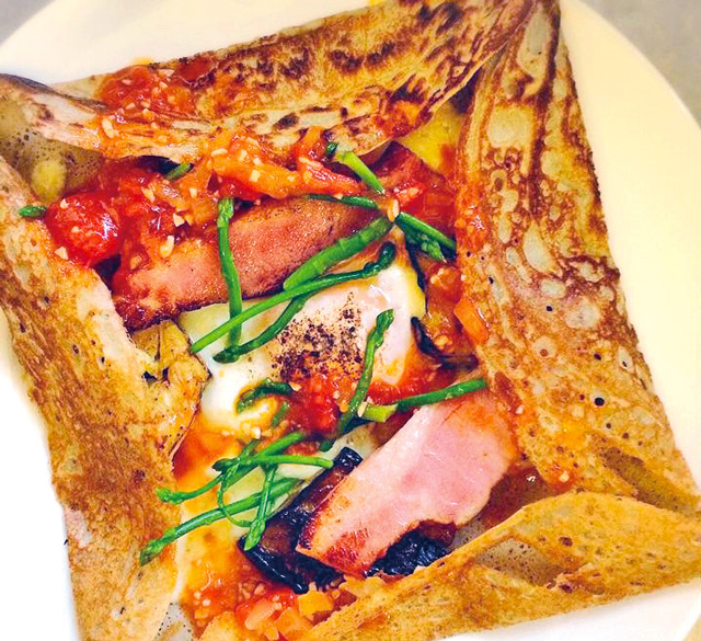 【伊那谷ランチ】信州伊那谷ガレットを堪能!「BISTROなゆた」