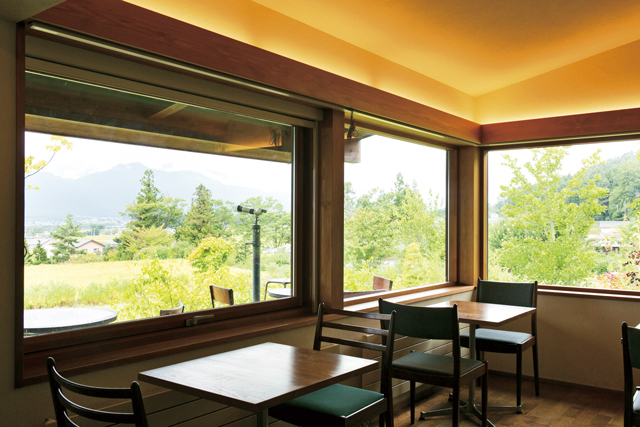 安曇野のおすすめカフェ③ カフェ 風のいろ