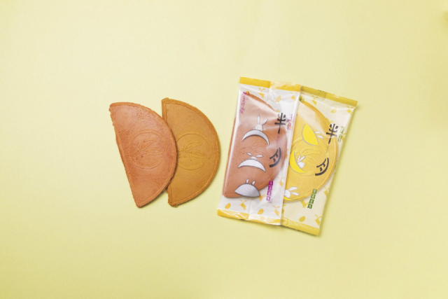 ウサギの印がついたかわいいゴーフレット「鎌倉五郎本店」