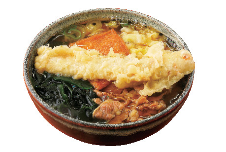 具だくさんで満腹の欲ばりうどん「麺許皆伝」