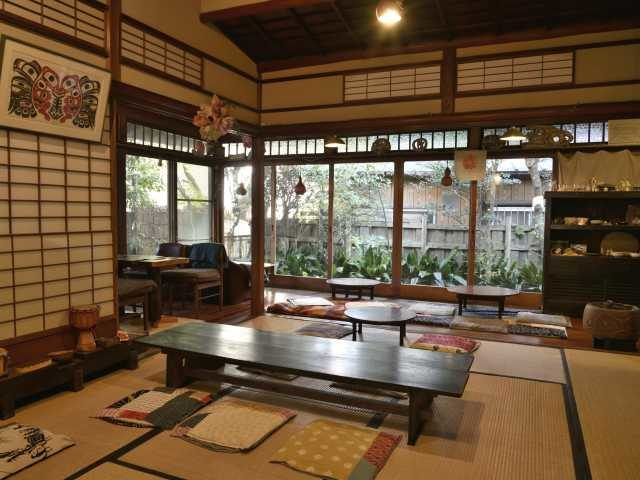 ③てぬぐいカフェ一花屋