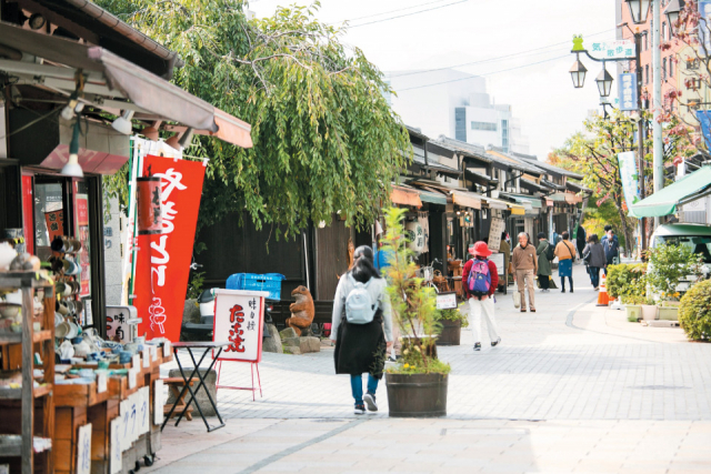 ナワテ通りのお散歩モデルプラン