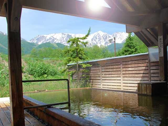 【長野×観光3日目 10】旅の最後も山の見える温泉倉下の湯へ「倉下の湯」