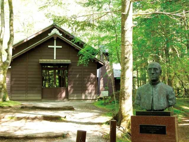 軽井沢をサイクリングでめぐろう④ 軽井沢ショー記念礼拝堂