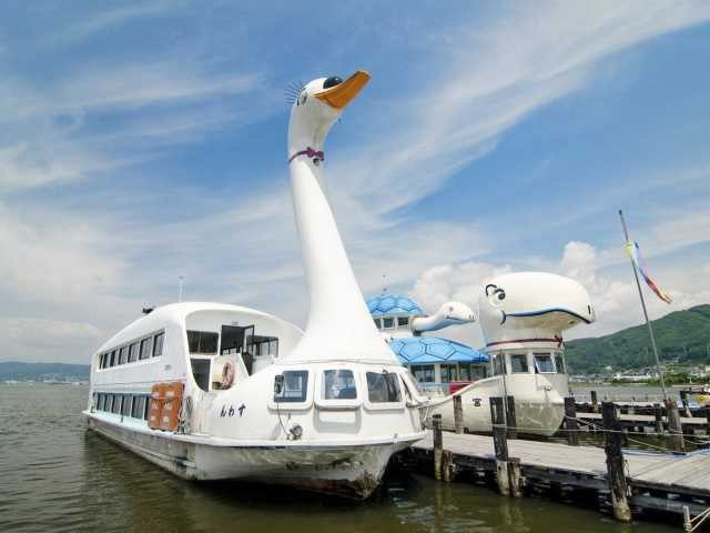 【信州観光×車山高原雲上ドライブプラン】10:00 諏訪湖畔