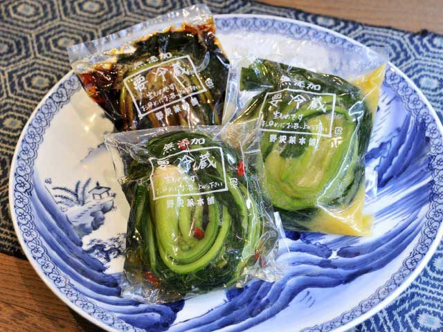 〈野沢温泉の観光スポット〉野沢菜本舗