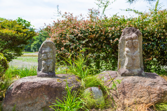 水色の時道祖神