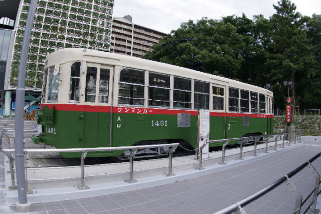 【名古屋市科学館】市電1400形ボギー車