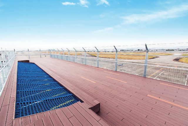 あいち航空ミュージアムの魅力② 展望デッキ