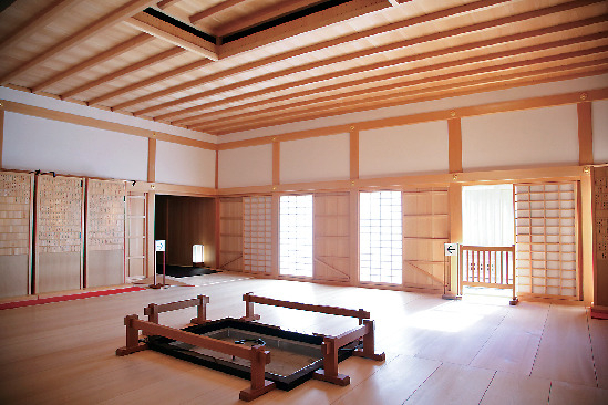 料理の配膳準備の場「下御膳所」