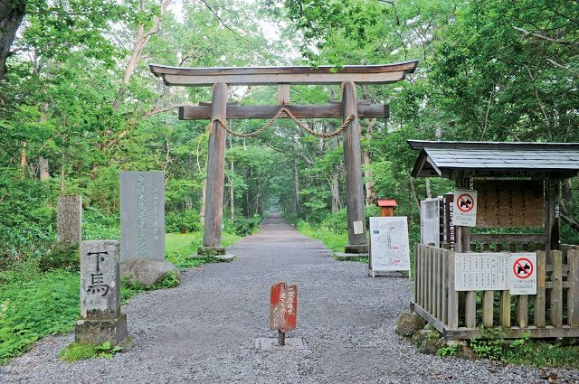 【奥社参道観光】<START>参道入口に建つ大鳥居