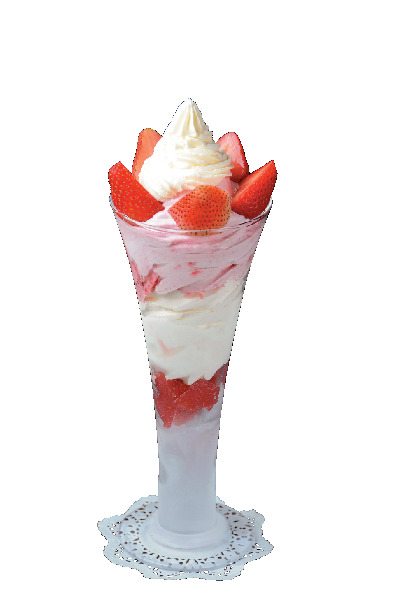 【河口湖×カフェ】オルソンさんのいちご