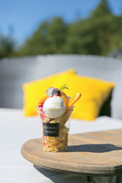 フォトジェニックなスイーツもあります!