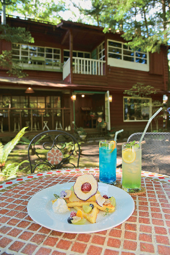 【軽井沢の森カフェ】旧軽井沢Cafe 涼の音