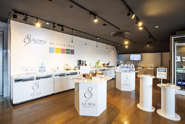 〈上諏訪温泉のみやげスポット〉SUWAプレミアムショップ