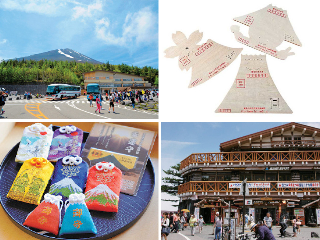 富士山五合目で絶景を見ながらグルメ&おみやげ探し!富士山の思い出をポストに投函も♪
