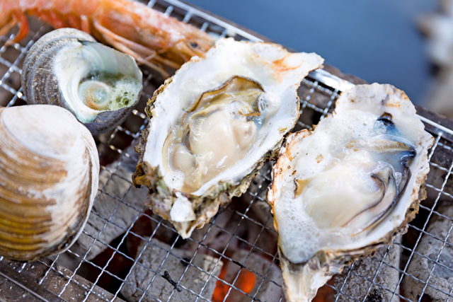 ミルキー鉄男のかき小屋 宇品店