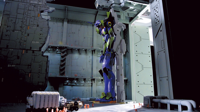 『エヴァンゲリオン 格納庫』エリア