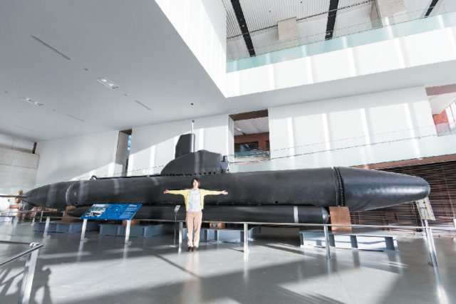 大和ミュージアム1階 大型資料展示室