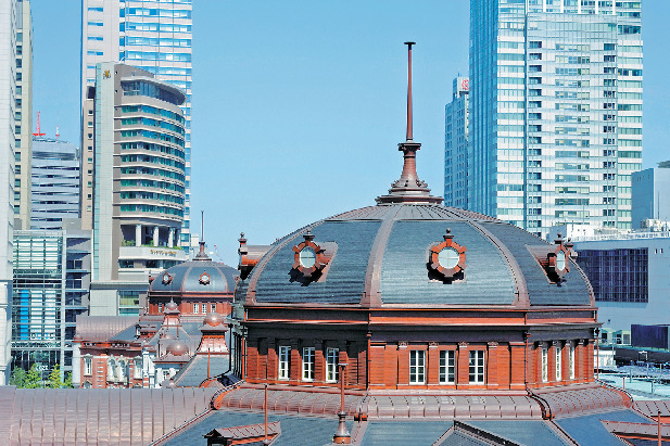 【東京駅丸の内駅舎×名建築】屋根材