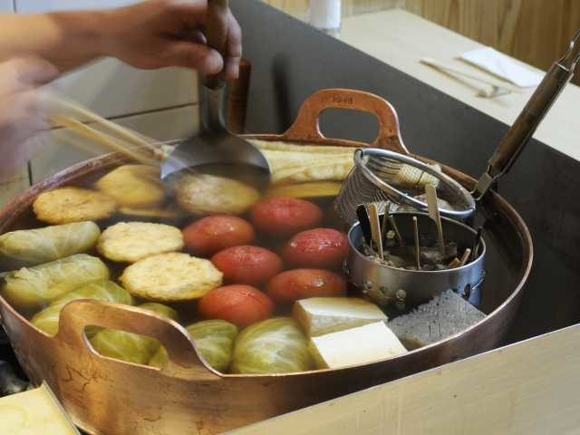 【吉祥寺×夜ごはん】だしがしみた関東風おでん「エプロン」