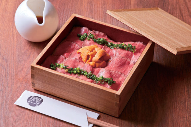【東京×肉料理】ふたを開ければ至福! 肉×うにの最強コラボ「焼肉ホルモン 青一」 <ローストビーフ>