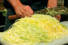 キャベツのうまさを引き出す数々の工夫